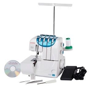 Janome FOUR-DLB Compact Serger Overlock sewing Machine NEW NIB $899
